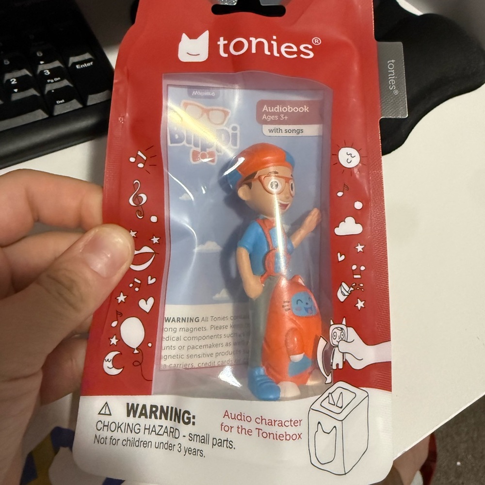 Tonies Audiobook Character for Toniebox Blippi